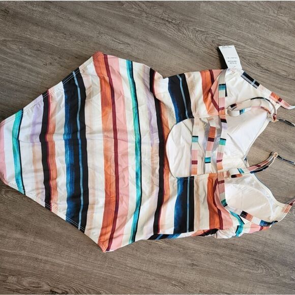 LA BLANKA one piece swimsuit 16W Size - Picture 2 of 8